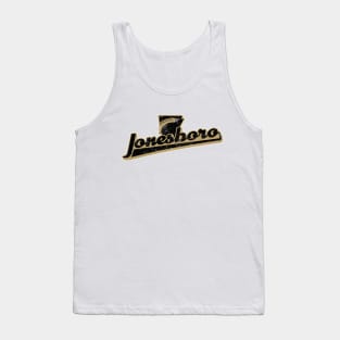 Jonesboro Retro Swash (Gold) Tank Top